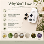 Pocket Microscope for iPhone & Android (200×)