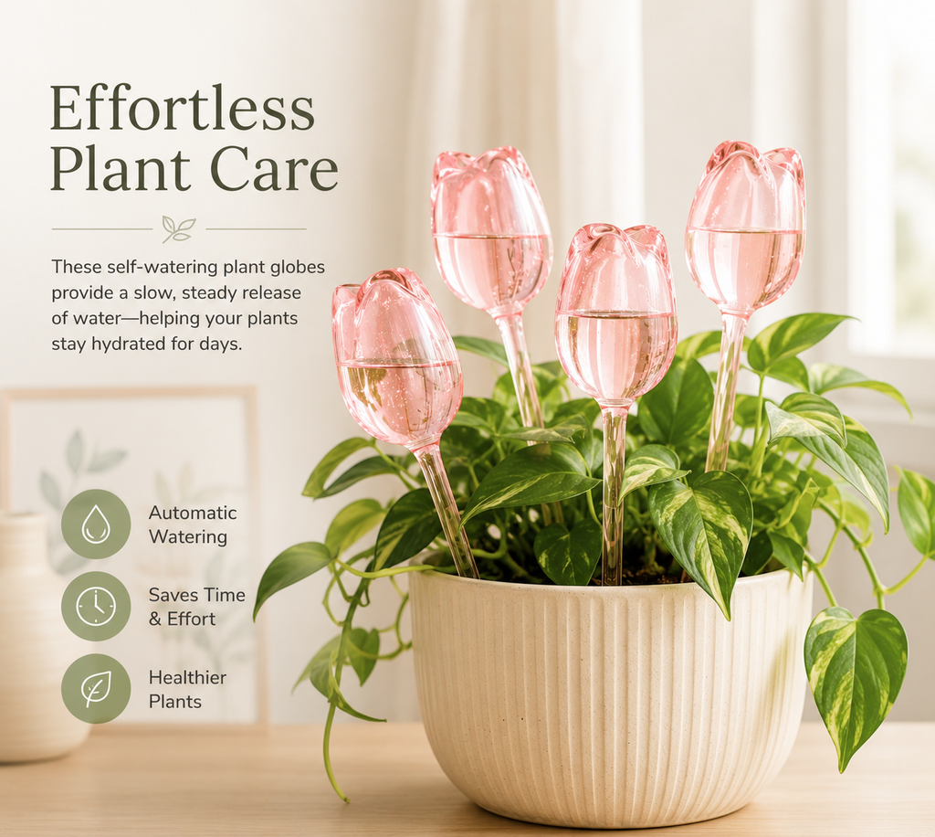 Decorative Self-Watering Plant Globes