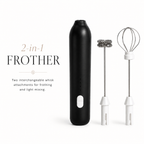 Rechargeable 2-in-1 Milk Frother