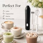 Rechargeable 2-in-1 Milk Frother